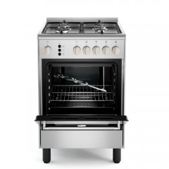 La Germania CLS6 40 31 D X Κουζίνα Υγραερίου 60lt με Εστίες Υγραερίου Π59.5εκ. Inox La Germania CLS6 40 31 D X Κουζίνα Υγραερίου 60lt με Εστίες Υγραερίου Π59.5εκ. Inox